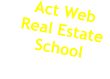Act Web Real Estate School