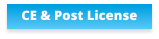 CE & Post License