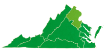 Virginia map - VA Real Estate License